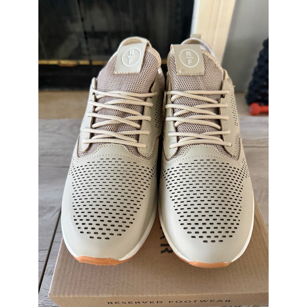RESERVE FOOTWEAR Perforated Sneaker 8.5